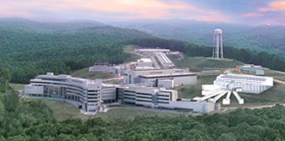 The Department of Energy has given initial approval to begin plans for the Second Target Station at SNS, depicted in the image here.
