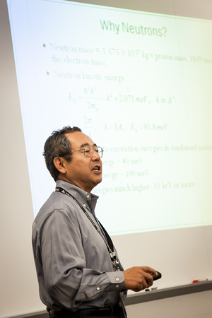 The University of Tennessee Takeshi Egami is among the cybercourse instructors.