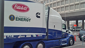 ORNL is a partner in the SuperTruck vehicle demo.