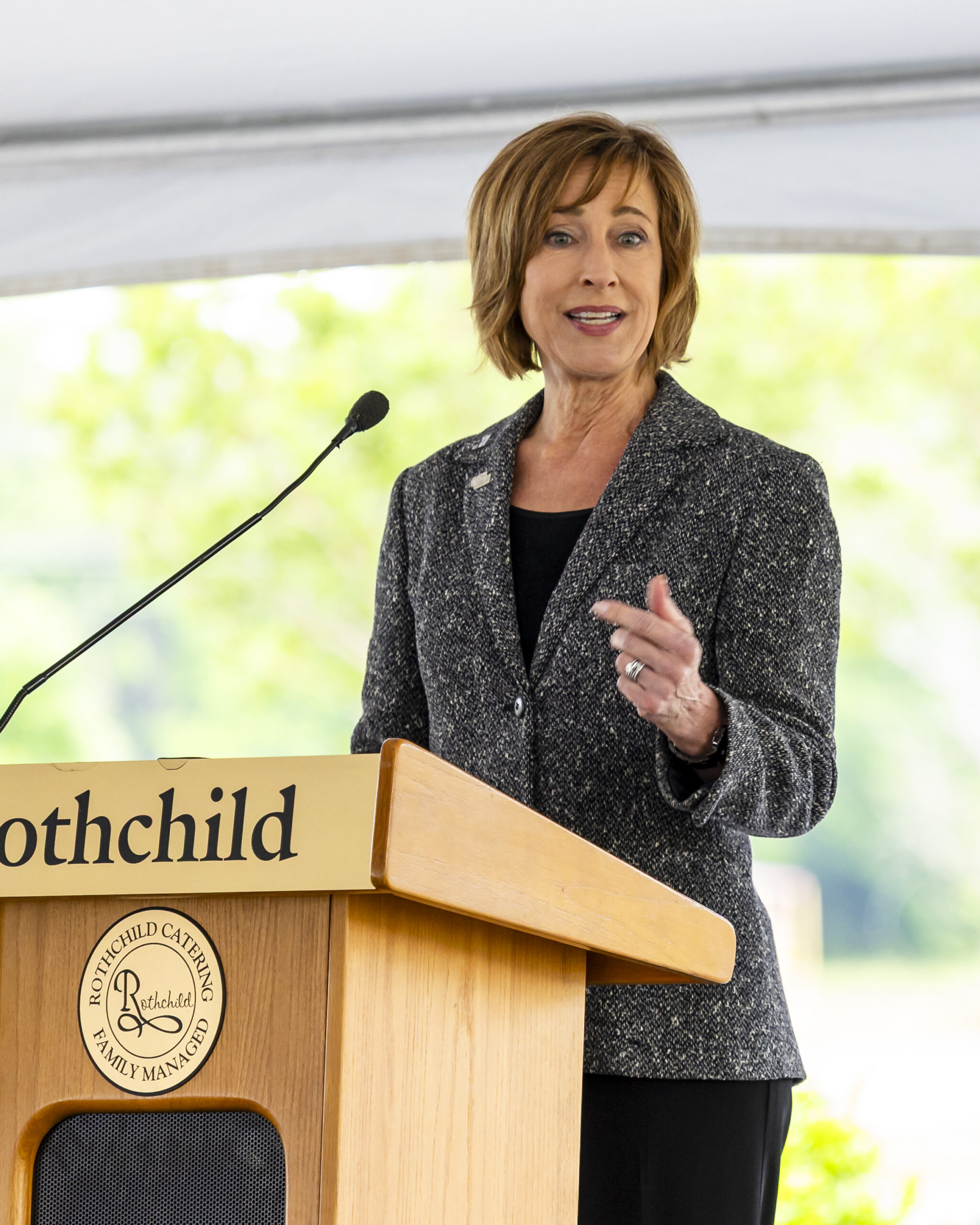 Susan Hubbard at K25 dedication