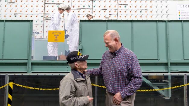 Graphite Reactor physicist returns to ORNL