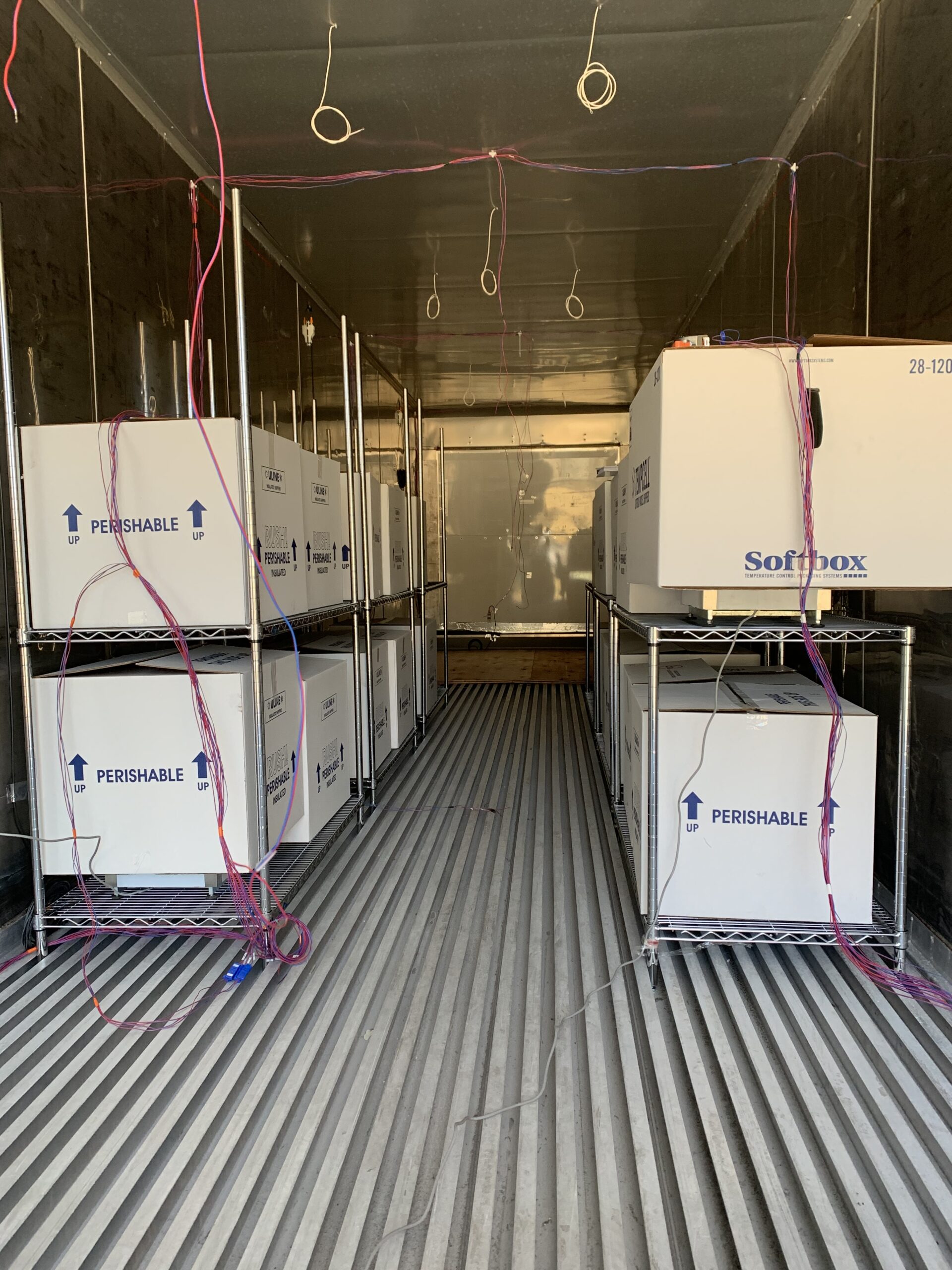 ORNL researchers proved that COVID-19 vaccines can be kept ultra-cool for an extended period in a retrofitted commercial storage container, providing a resource for safe delivery to remote locations. Credit: ORNL, U.S. Dept. of Energy 
