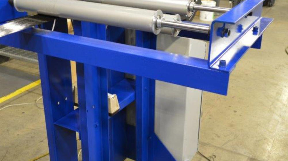 Machinery used for textile winding at the Carbon Fiber Technology Facility.