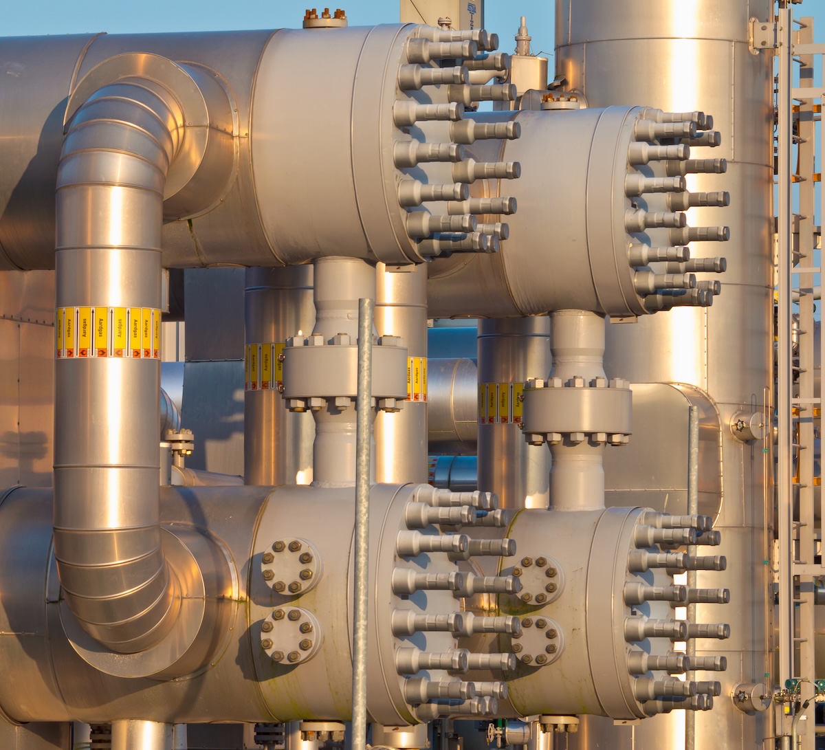 New Modern Oil and Gas Processing Plant. Image from Envato