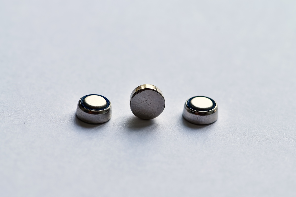 Coin Cell, Button Cell or Watch Battery. Image from Envato