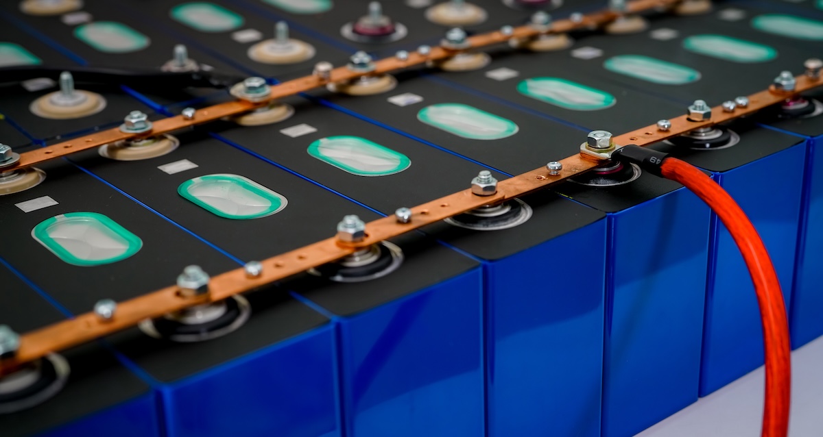Electric vehicle lithium NMC battery. Image from Envato
