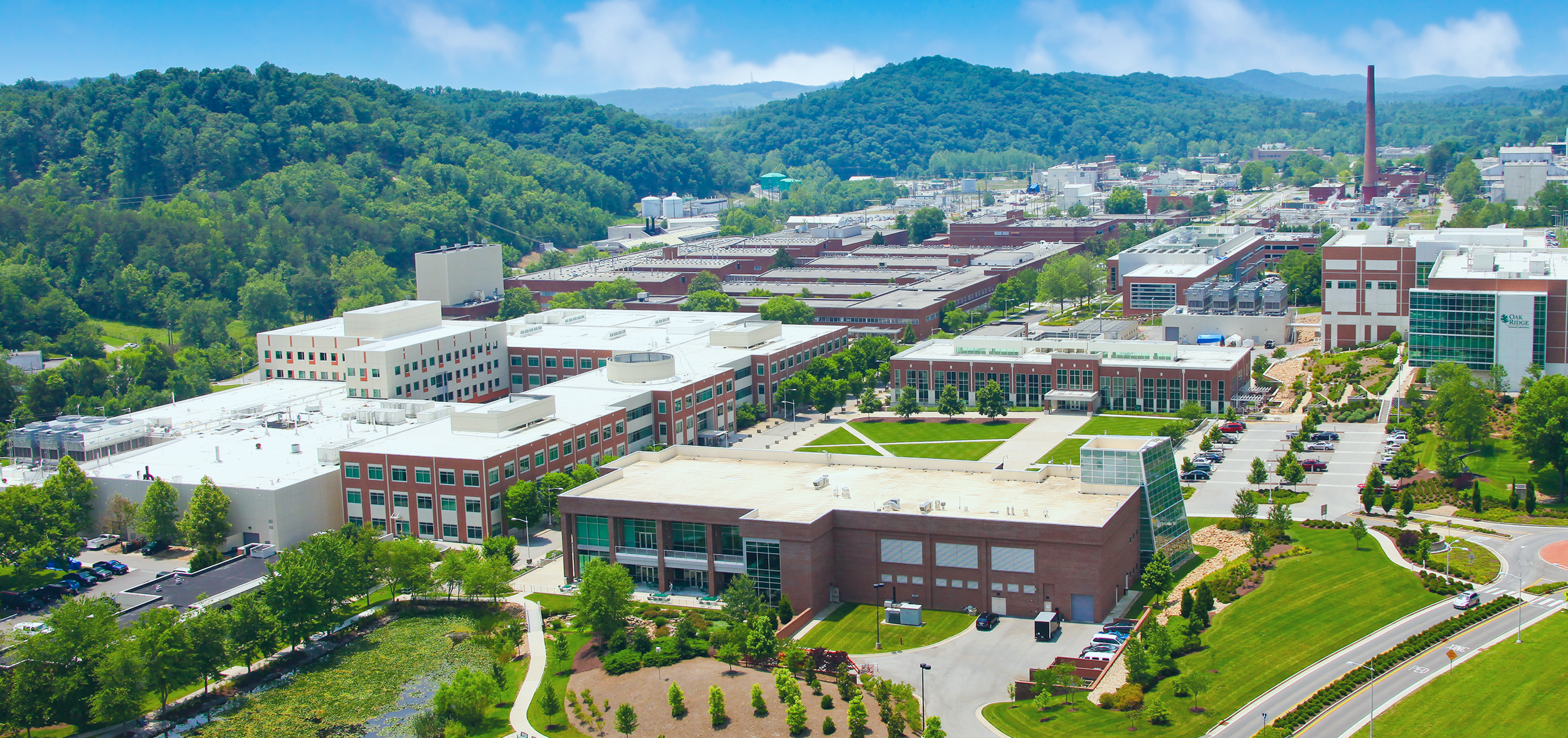 ORNL campus aerial view