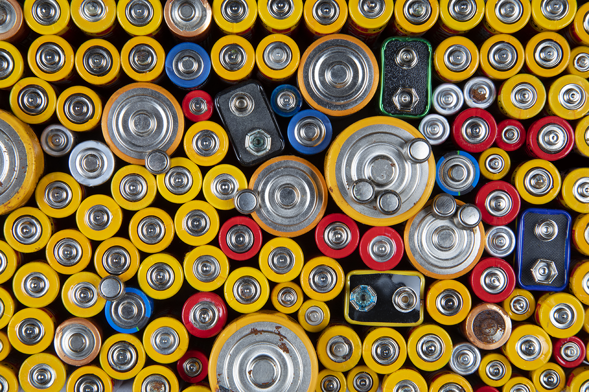 Spent batteries