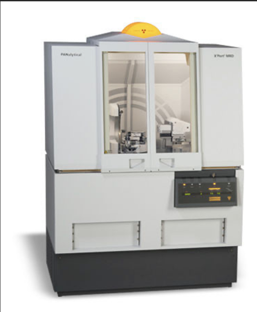 a cabinet-sized science machine with windows showing the equipment inside
