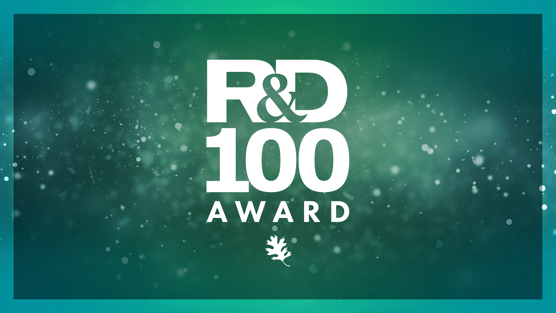 singular R&D 100 award content block